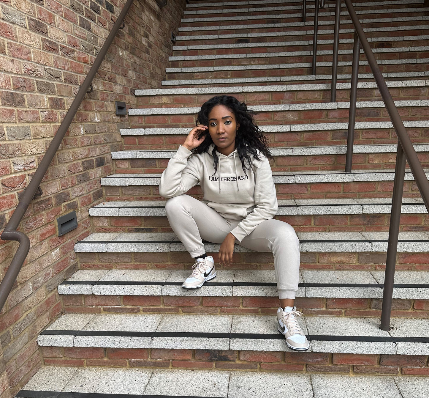 Pullover Classic Beige Hoodie