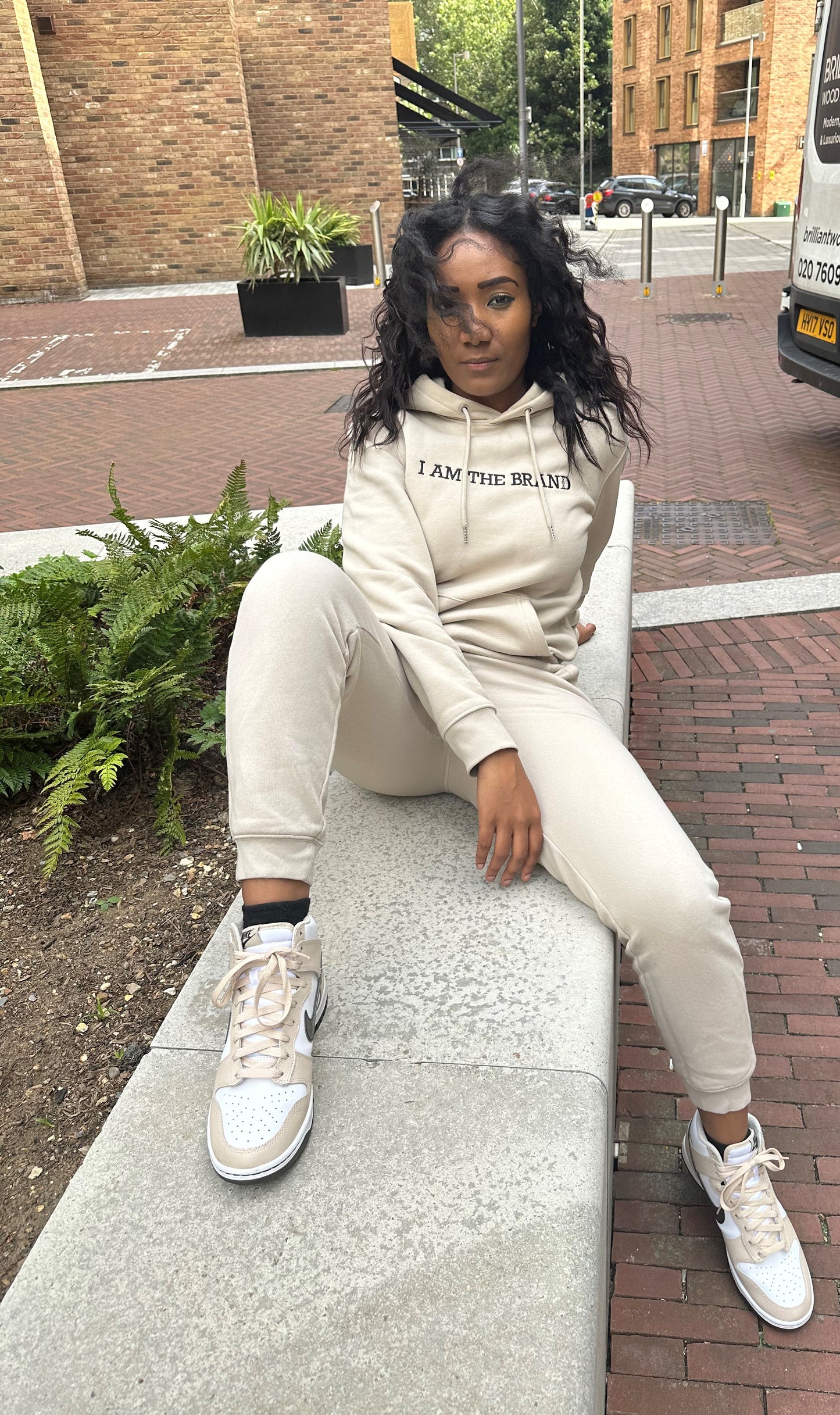 Pullover Classic Beige Hoodie